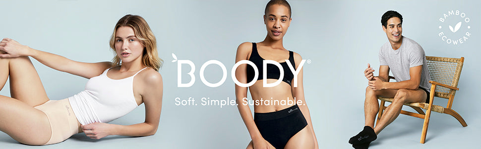 Buy Boody Bamboo Ecowear 3/4 Leggings - Black Online