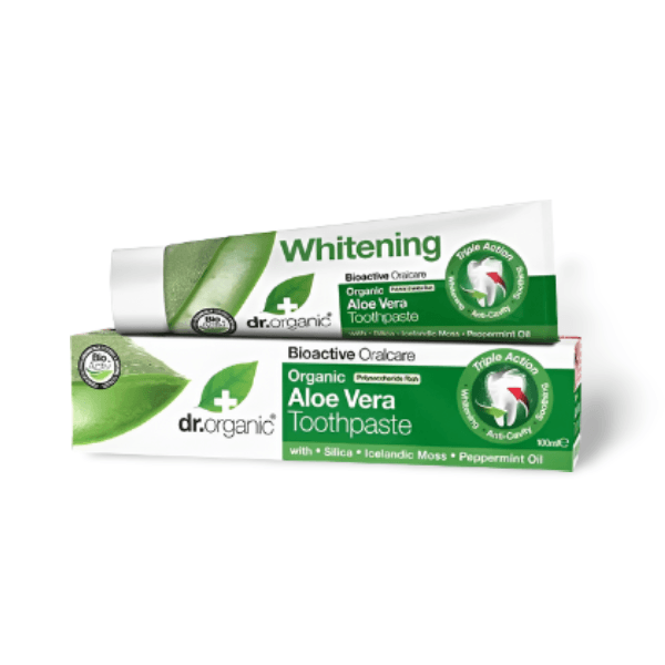 DR. ORGANIC Aloe Vera Toothpaste - THE GOOD STUFF