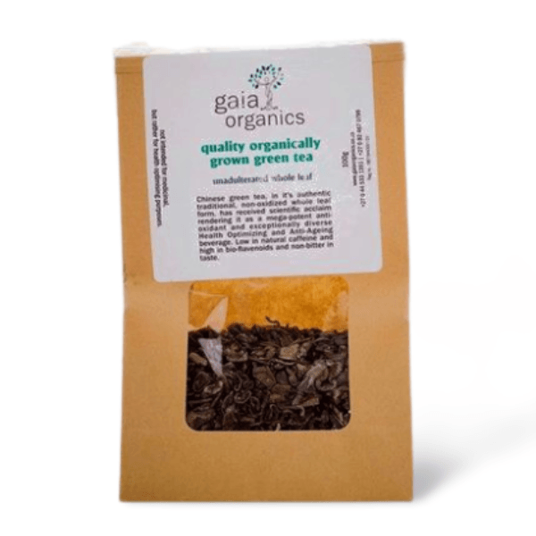 GAIA Green Tea Loose Whole Leaf - THE GOOD STUFF