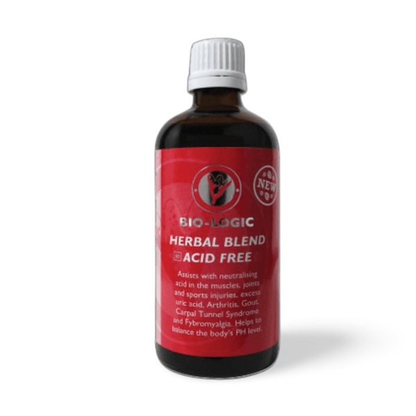 Phyto-force tincture bottle with Contains the herbs Nettle, Boswellia, Devils Claw, Indian Celery seed, Bearberry, Birch, Alfalfa and Meadowsweet from The Good Stuff Health Shop