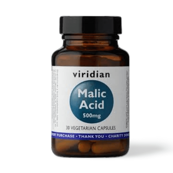 VIRIDIAN Malic Acid 500mg - THE GOOD STUFF