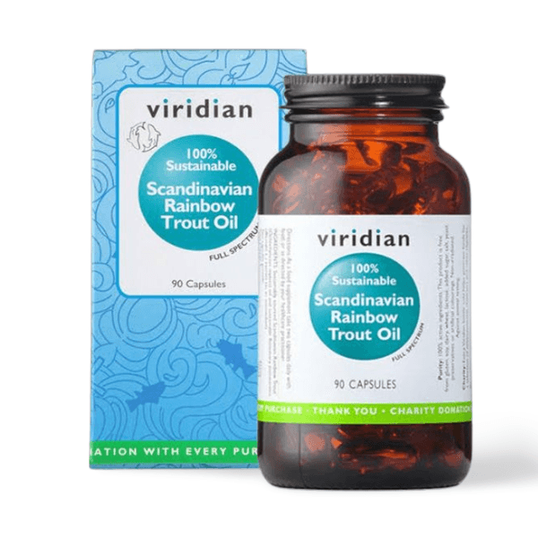 VIRIDIAN Scandinavian Rainbow Trout Oil - THE GOOD STUFF