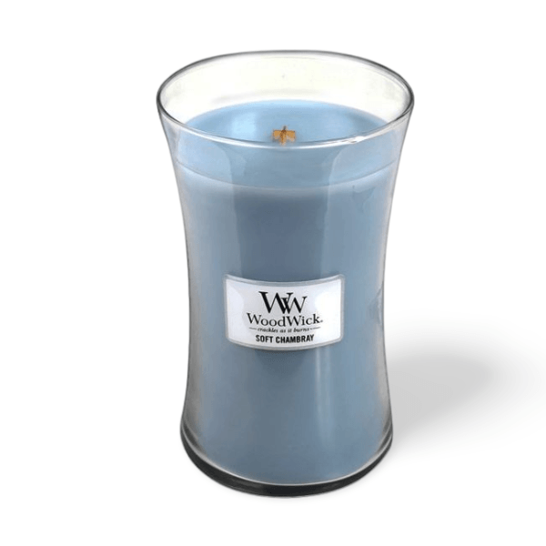 WOODWICK Soft Chambray - THE GOOD STUFF