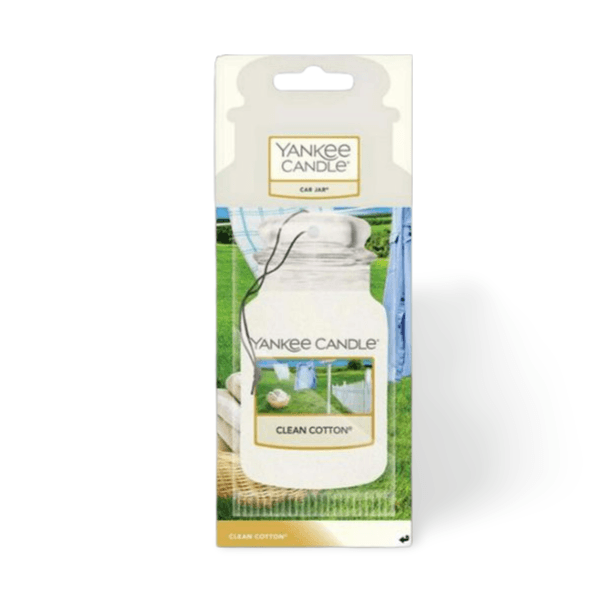 YANKEE Car Jar Clean Cotton - THE GOOD STUFF