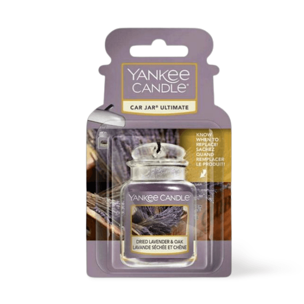 YANKEE Car Jar Ultimate Dried Lavender & Oak - THE GOOD STUFF