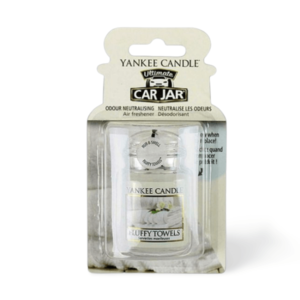 YANKEE Car Jar Ultimate Fluffy Towels - THE GOOD STUFF