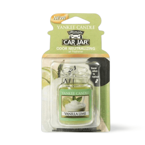 YANKEE Car Jar Ultimate Vanilla Lime - THE GOOD STUFF