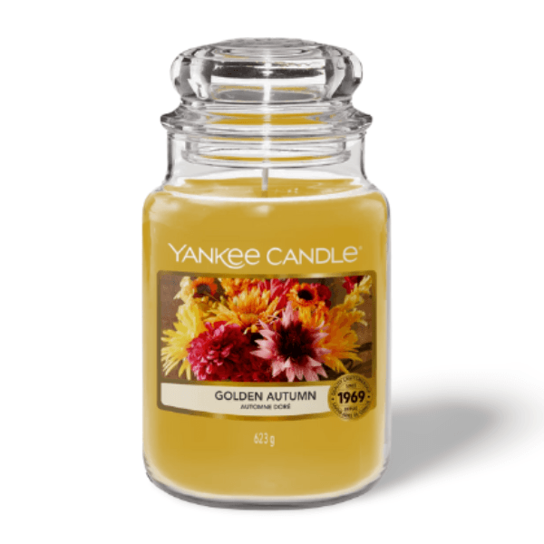 YANKEE Classic Candle - Golden Autumn - THE GOOD STUFF